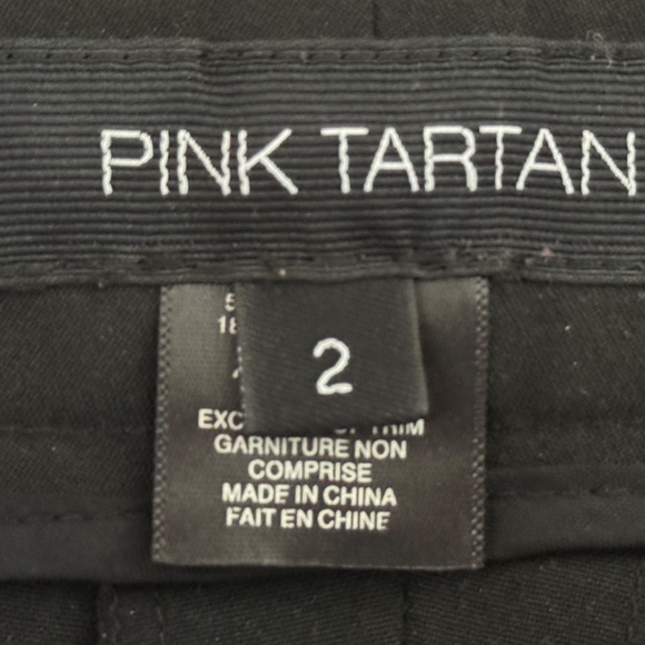 Pink Tartan slacks sz2 - Picture 8 of 10
